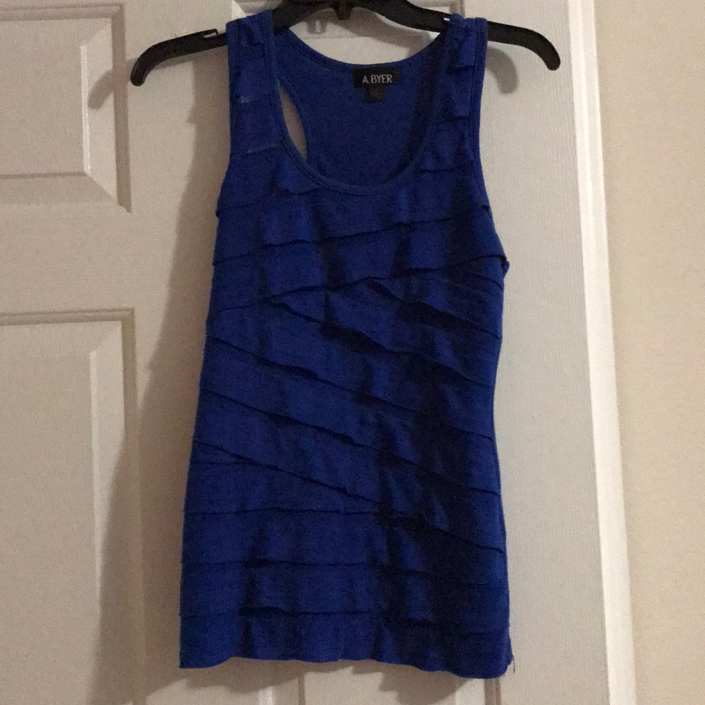 Royal blue tank